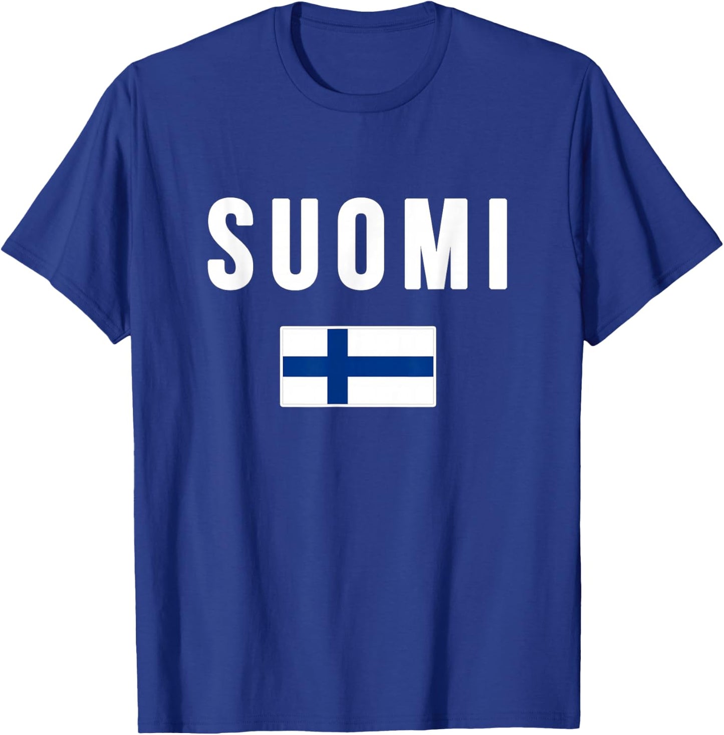 Finland Finnish Flag Suomi Sisu Souvenir T-Shirt - T-Shirt | Royal