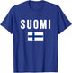 Finland Finnish Flag Suomi Sisu Souvenir T-Shirt - T-Shirt | Royal