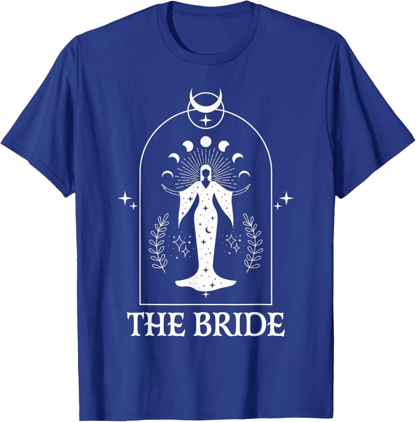 The Bride Coven Witch Bachelorette Matching Gothic Halloween T-Shirt - T-Shirt | Royal