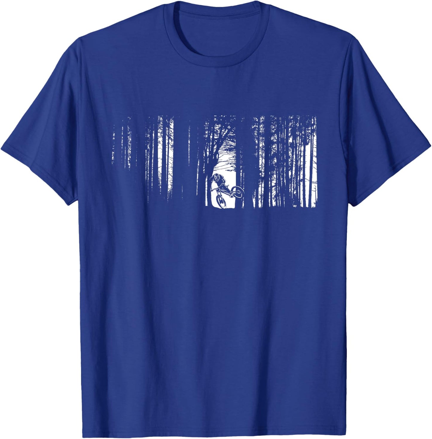 MTB Mountain Bike T-Shirt - T-Shirt | Royal