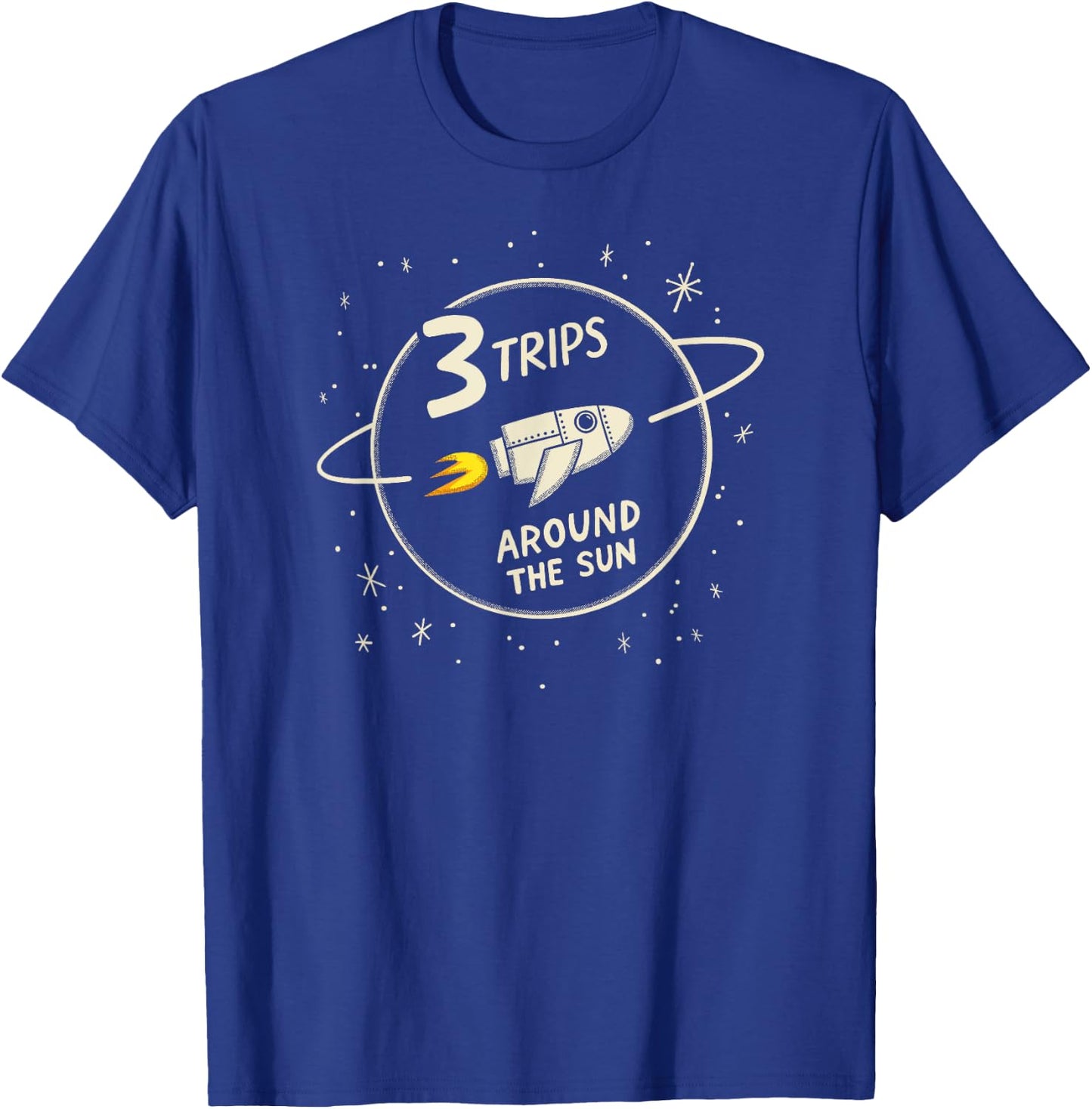 3rd Birthday Children's Room Theme T-Shirt - T-Shirt | Royal