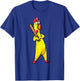 Funny Rubber Chicken With Baseball Bat Sports Men Kids T-Shirt - T-Shirt | Royal
