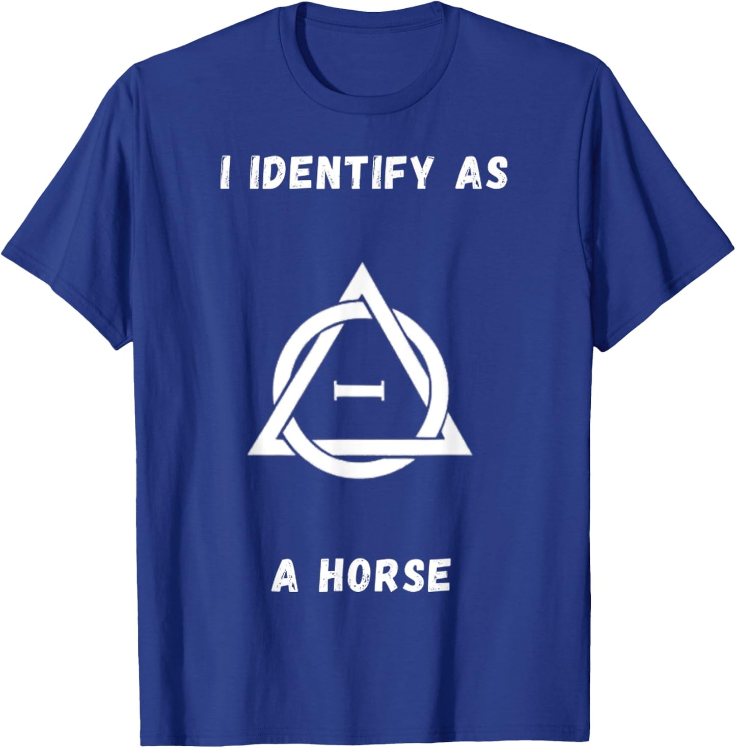 Therianthropy Symbol Identify As A Horse! Therian T-Shirt - T-Shirt | Royal