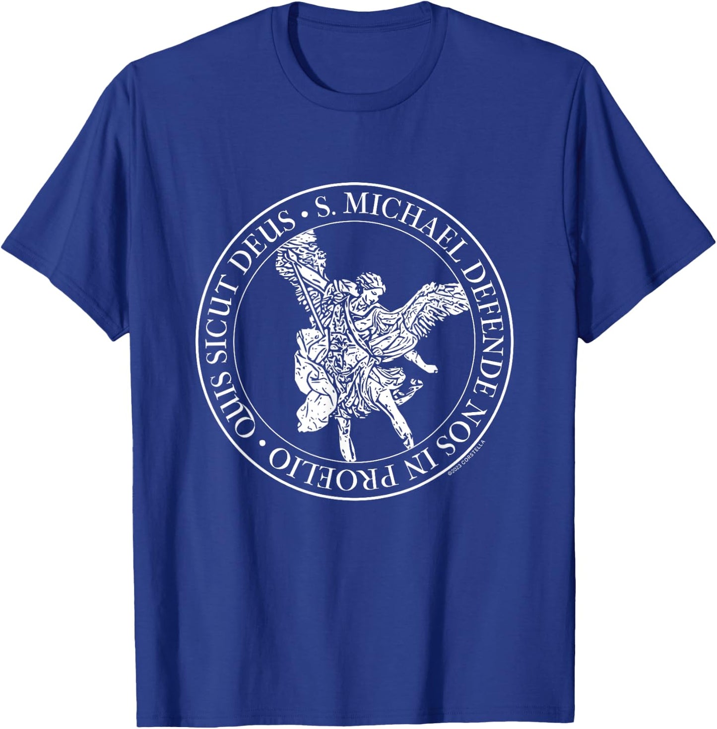 Quis Sicut Deus T-Shirt - T-Shirt | Royal