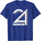 Senior Class Of 2024 Shirt Graduation High School College T-Shirt - T-Shirt | Royal
