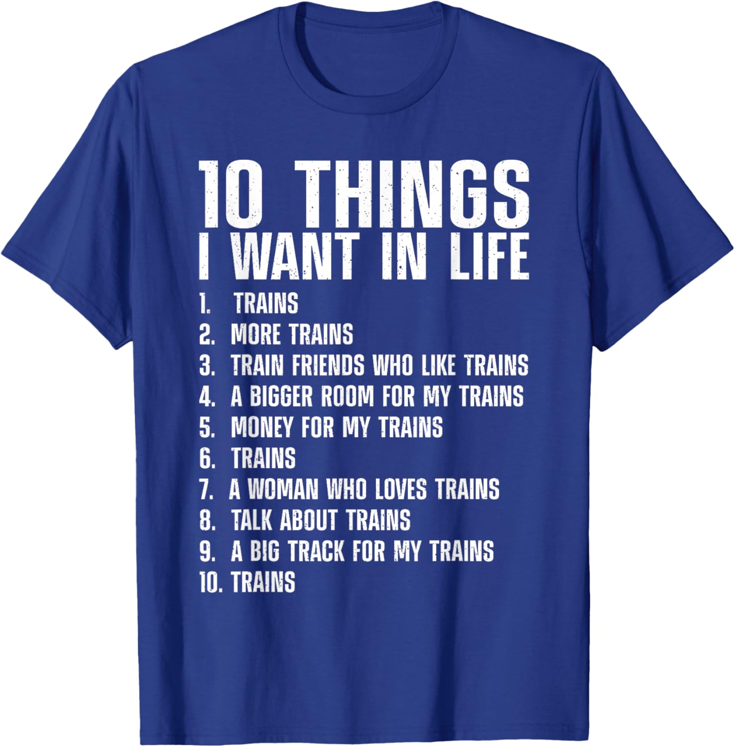 Cool Train Art Women Kids Railroad Model Train Lover T-Shirt - T-Shirt | Royal