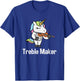 Violinist Shirt for Girls - Treble Maker Unicorn Violin Gift T-Shirt - T-Shirt | Royal