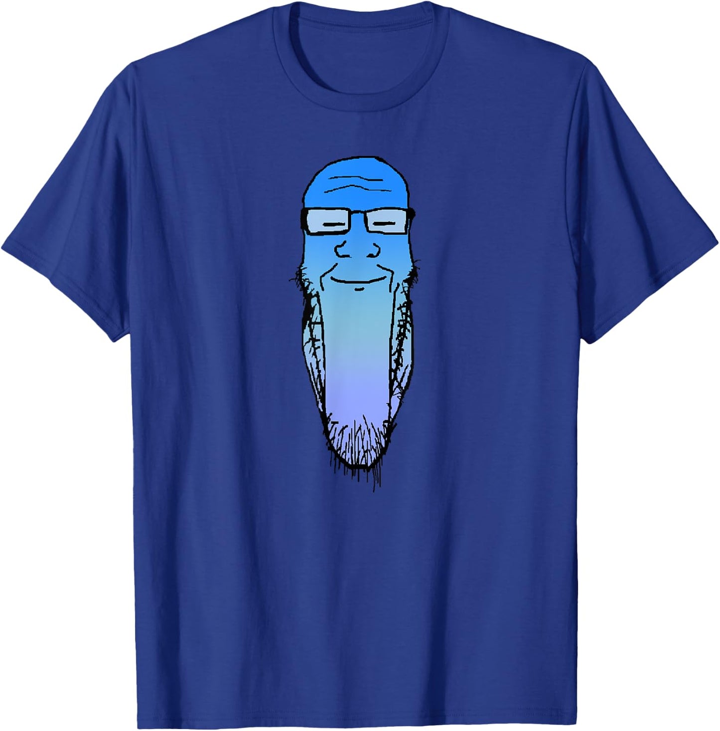 Soyjak Soy Wojak Soyboy Calm Meditation Meme Soyjack Plier T-Shirt - T-Shirt | Royal
