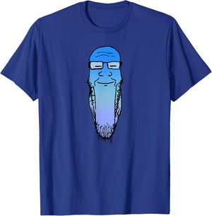 Soyjak Soy Wojak Soyboy Calm Meditation Meme Soyjack Plier T-Shirt - T-Shirt | Royal