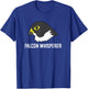 Falcon Whisperer Cute Falcon Bird Peregrine Falcon Bird T-Shirt - T-Shirt | Royal