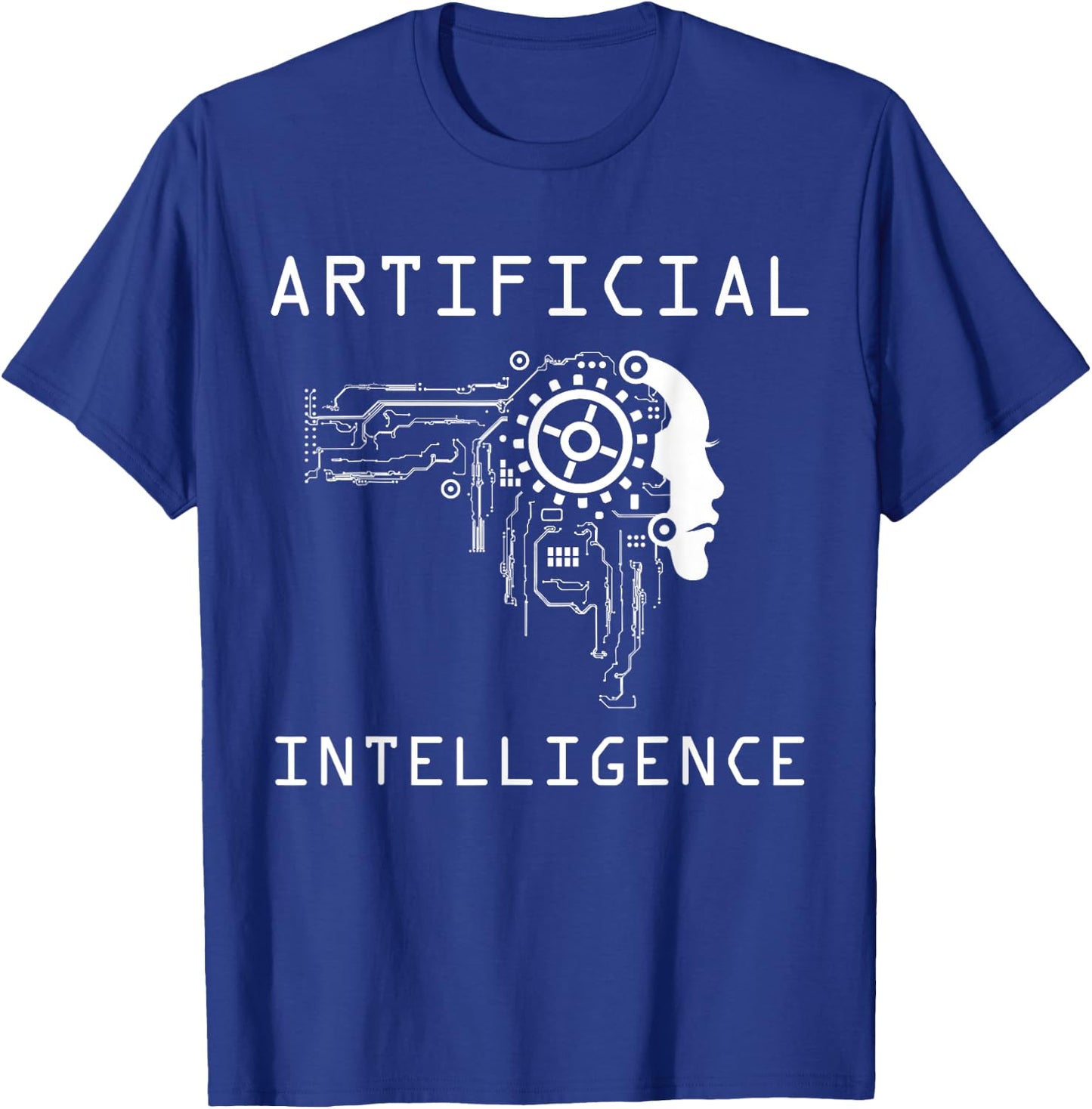 KI developer - artificial brain, artificial intelligence T-Shirt - T-Shirt | Royal