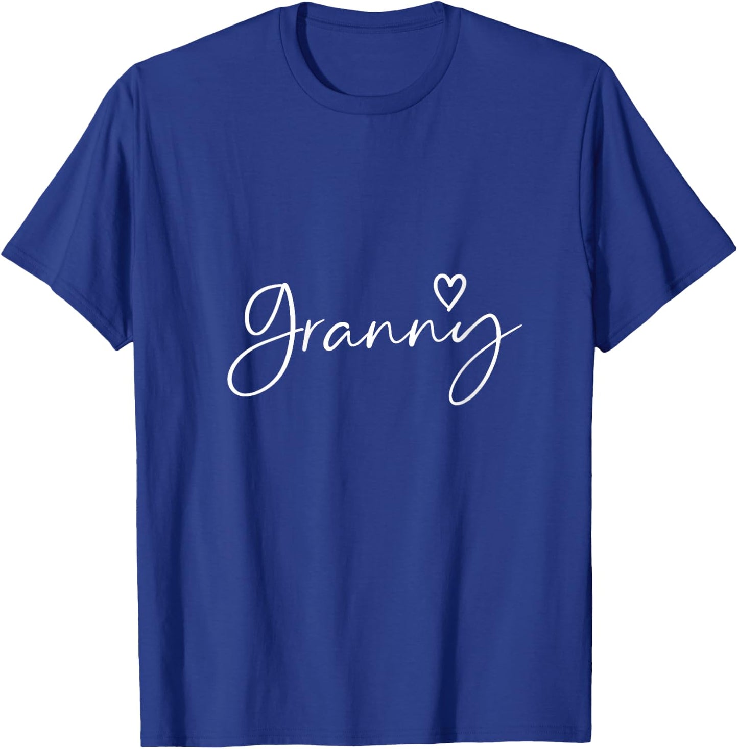 Granny Gifts Grandma Heart Mother's Day Granny V-Neck T-Shirt - T-Shirt | Royal
