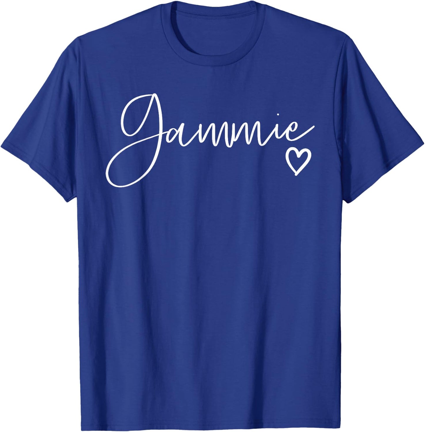 Gammie Gifts Grandma Heart Mother's Day Gammie T-Shirt - T-Shirt | Royal