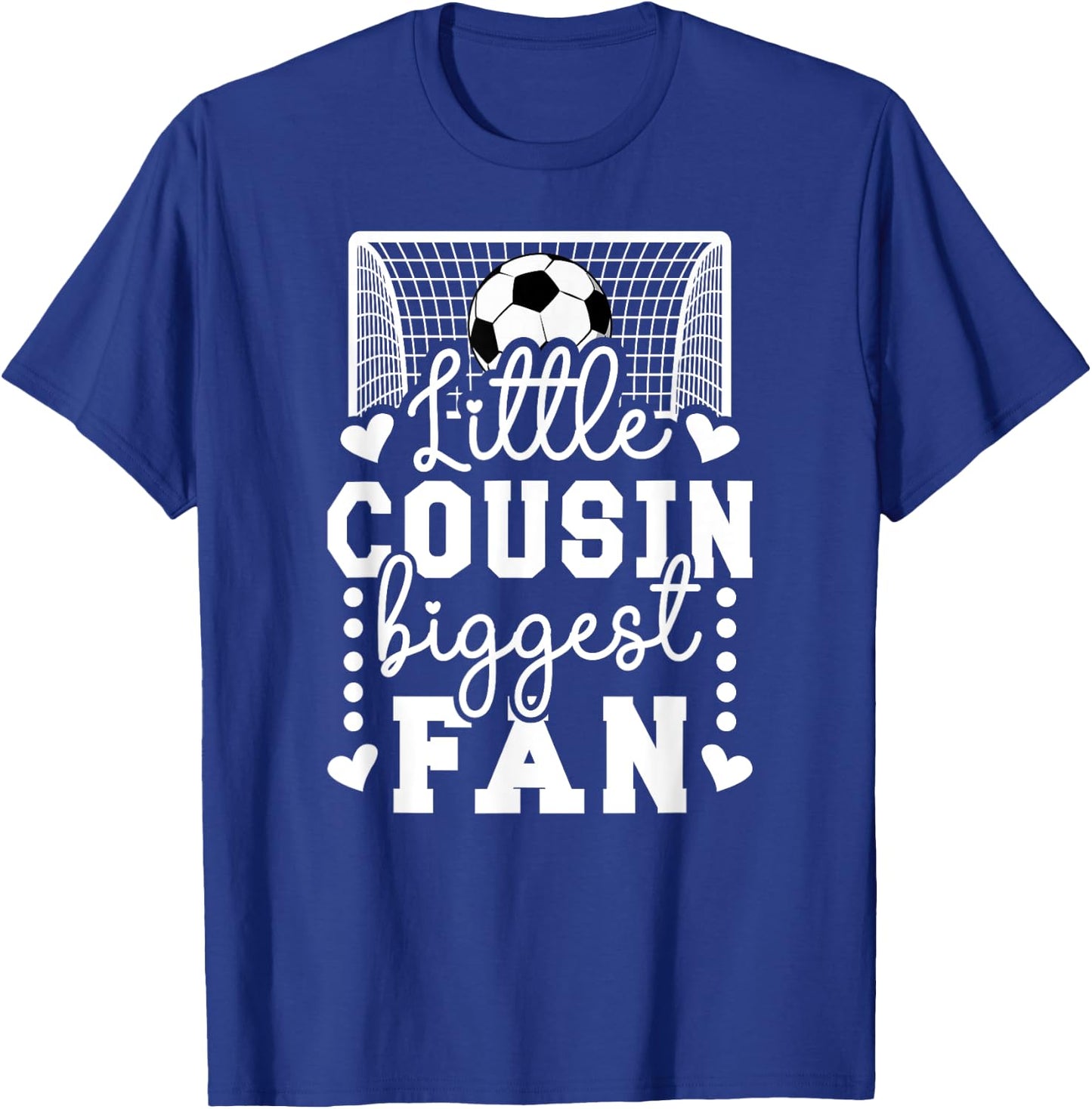 Little Cousin Soccer Goalie Cousin Of A Soccer Keeper Cousin T-Shirt - T-Shirt | Royal
