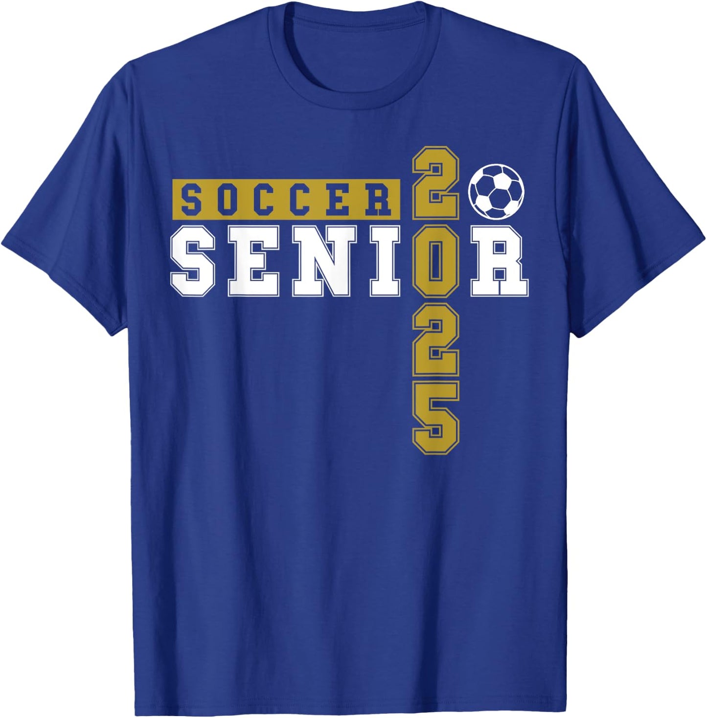Soccer Senior Night Soccer Senior 2025 Graduation 11 T-Shirt - T-Shirt | Royal