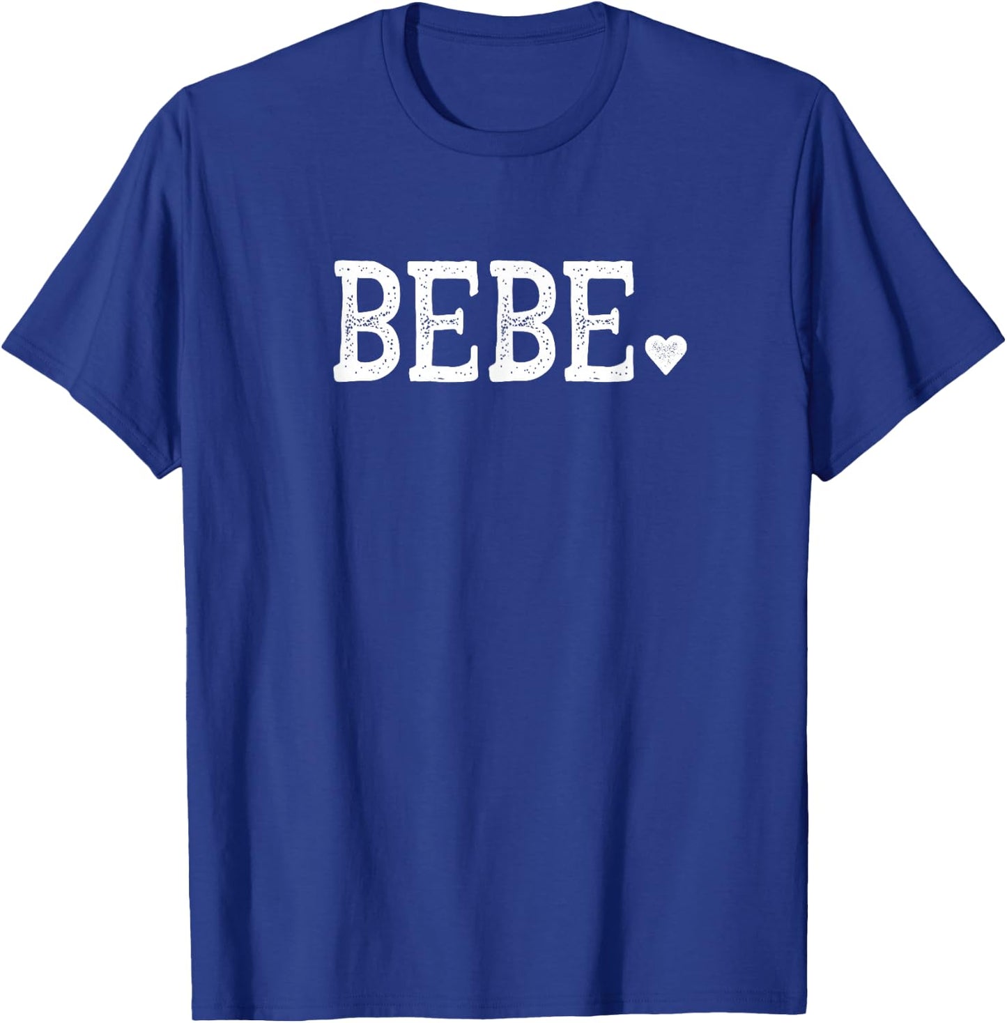 Bebe Gifts Design with Heart Love Bebe T-Shirt - T-Shirt | Royal