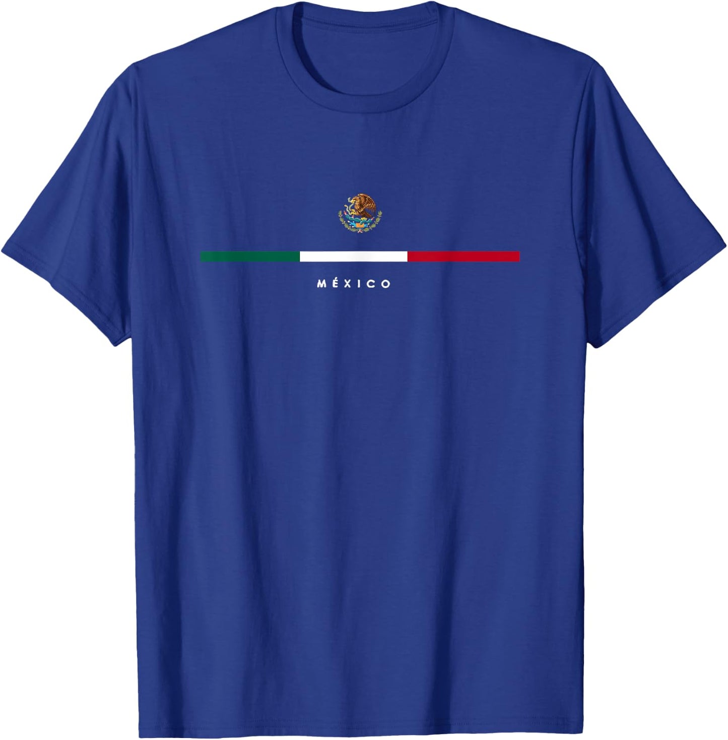 Mexico Mexican Flag Vintage Mexican Independence Day T-Shirt - T-Shirt | Royal
