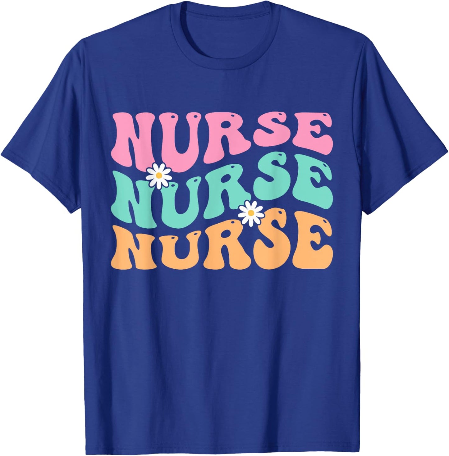 Groovy Nurse - Future Nurse Appreciation Nursing T-Shirt - T-Shirt | Royal