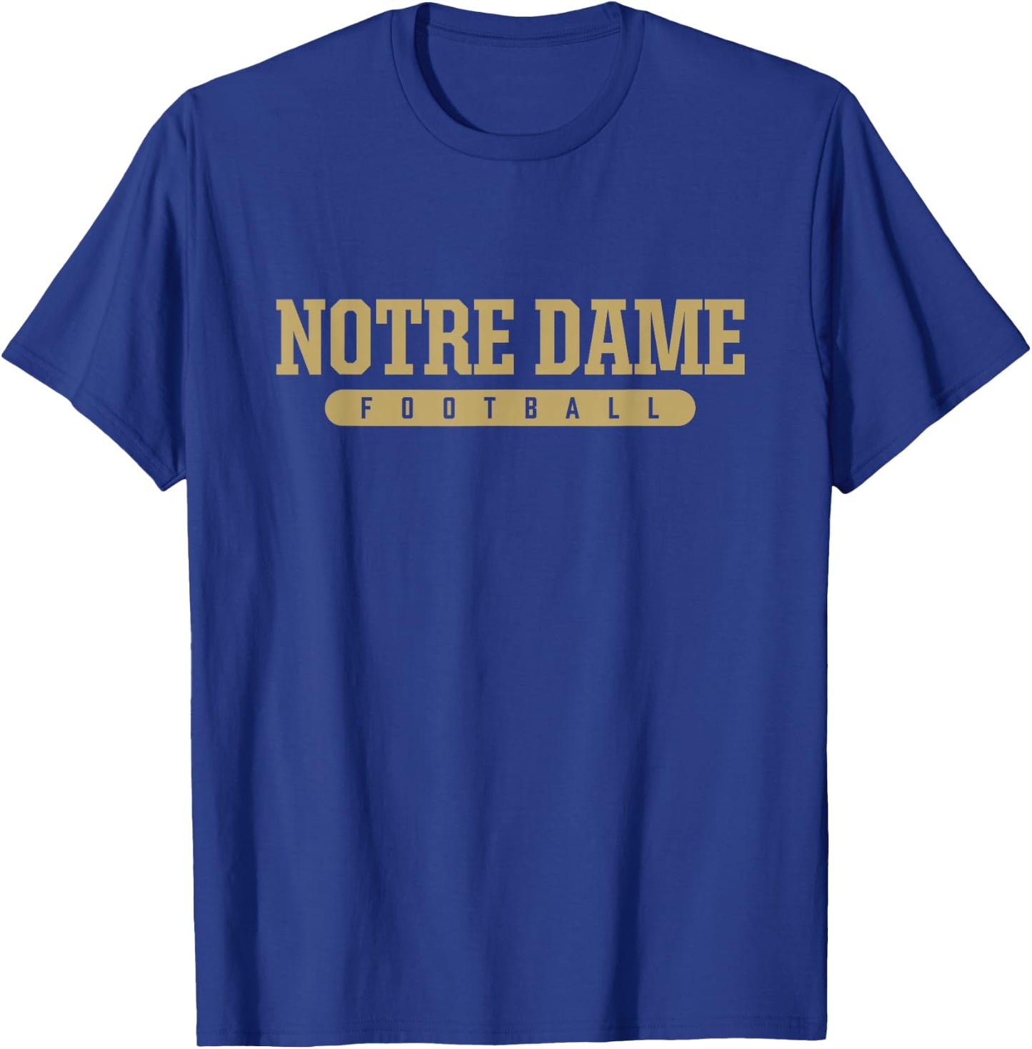 Notre Dame High School Football T-Shirt - T-Shirt | Royal