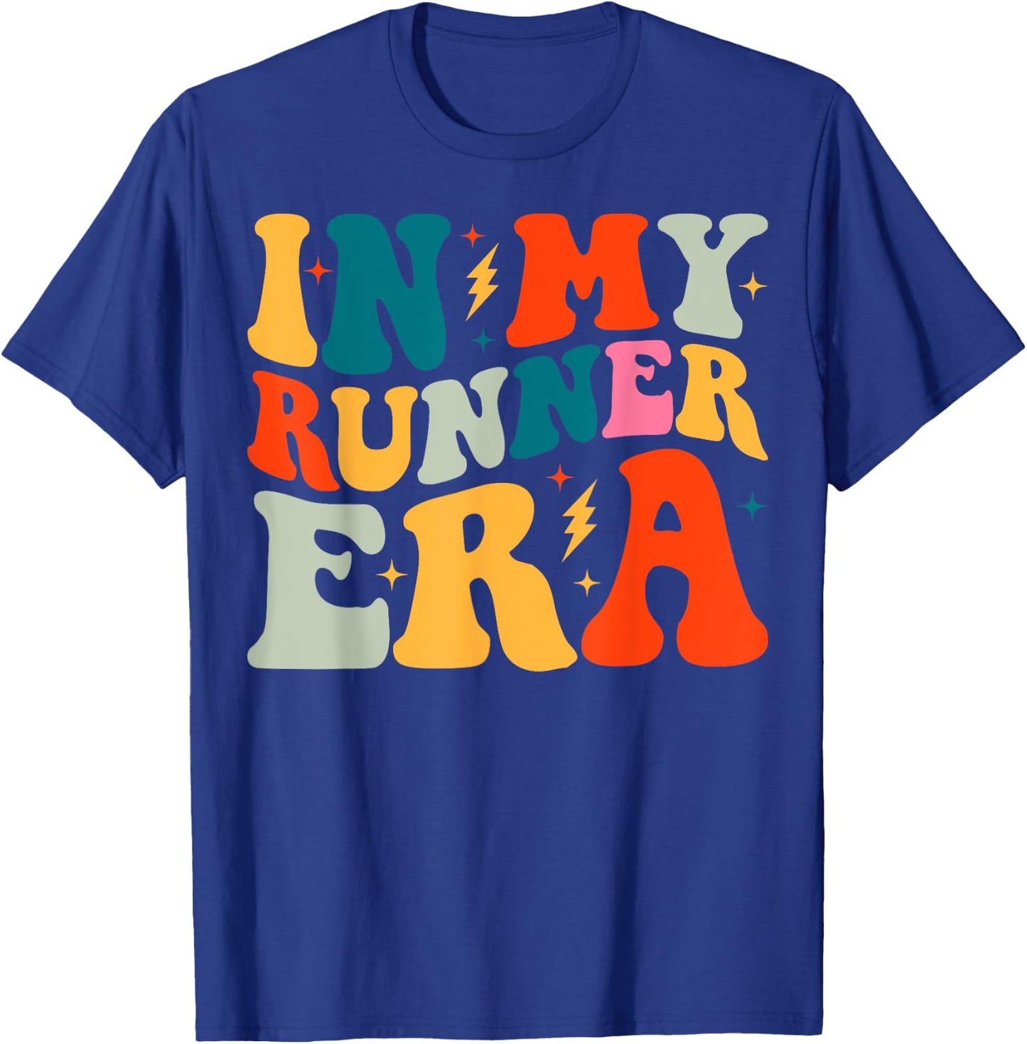 Groovy In My Runner Era Running T-Shirt - T-Shirt | Royal