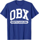OBX Gifts, OBX Outfits, OBX Apparel, OBX Lover, NC Beach T-Shirt - T-Shirt | Royal