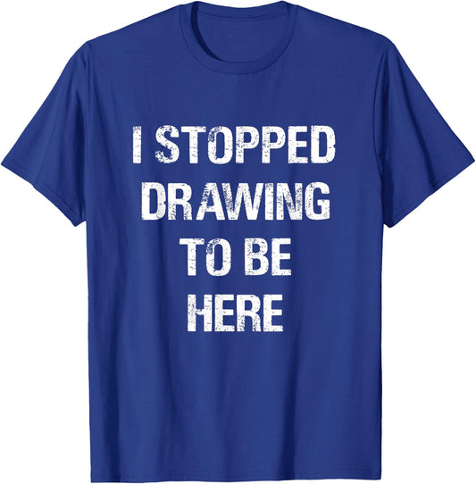 Funny Drawing Illustrator Comic Book Manga Artist Gift T-Shirt - T-Shirt | Royal