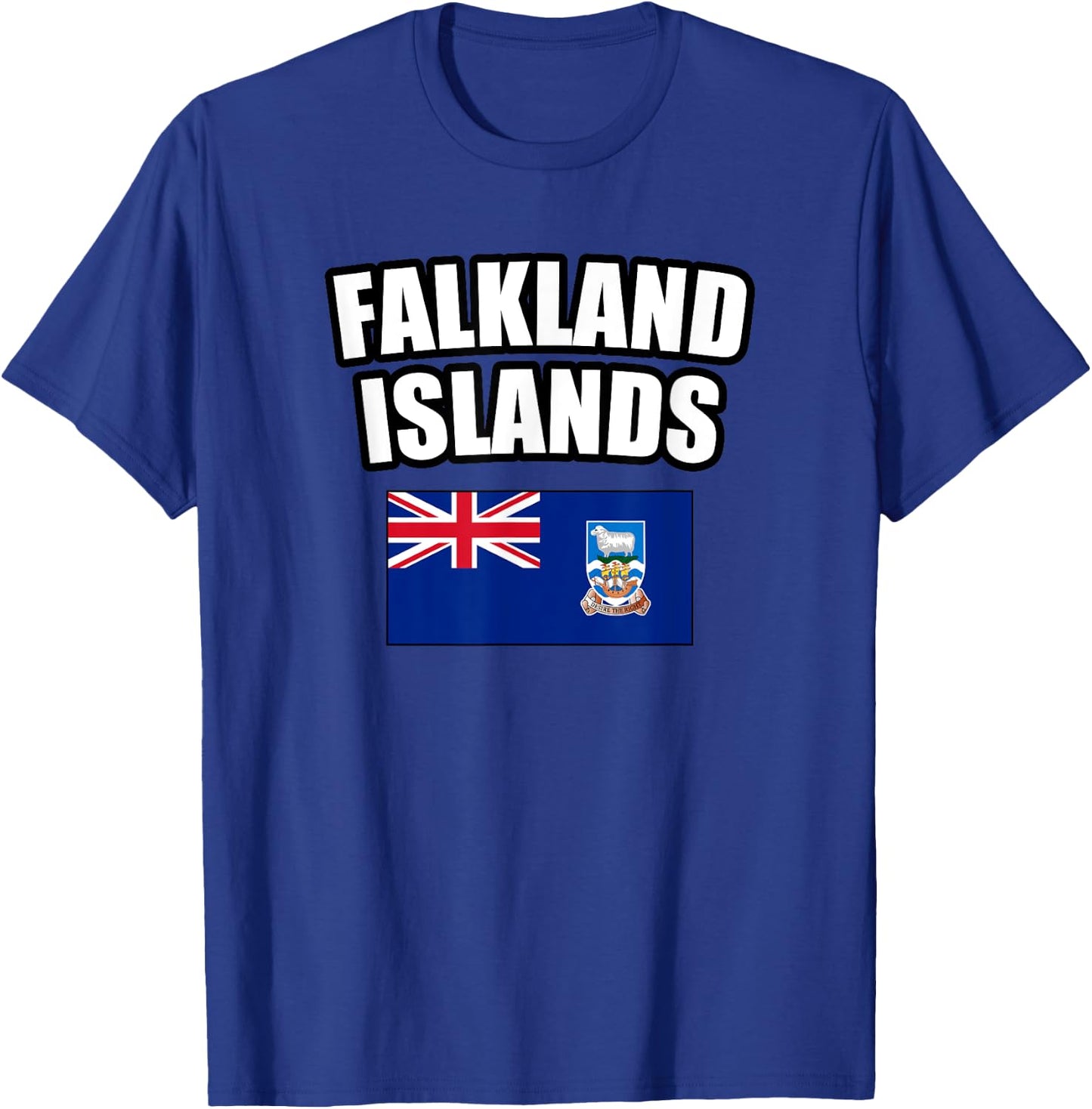 Falkland Islands T-Shirt - T-Shirt | Royal