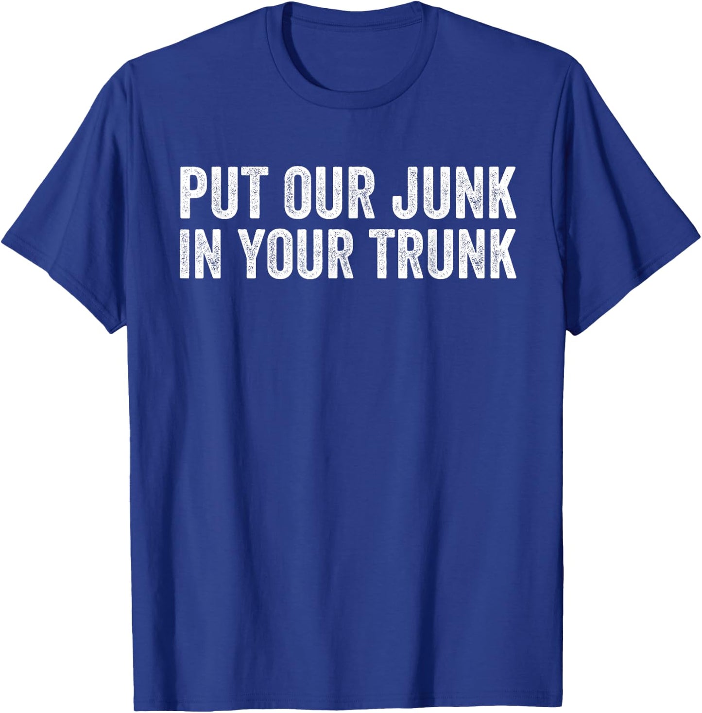 Yard Garage Sale Staff Funny T-Shirt - T-Shirt | Royal