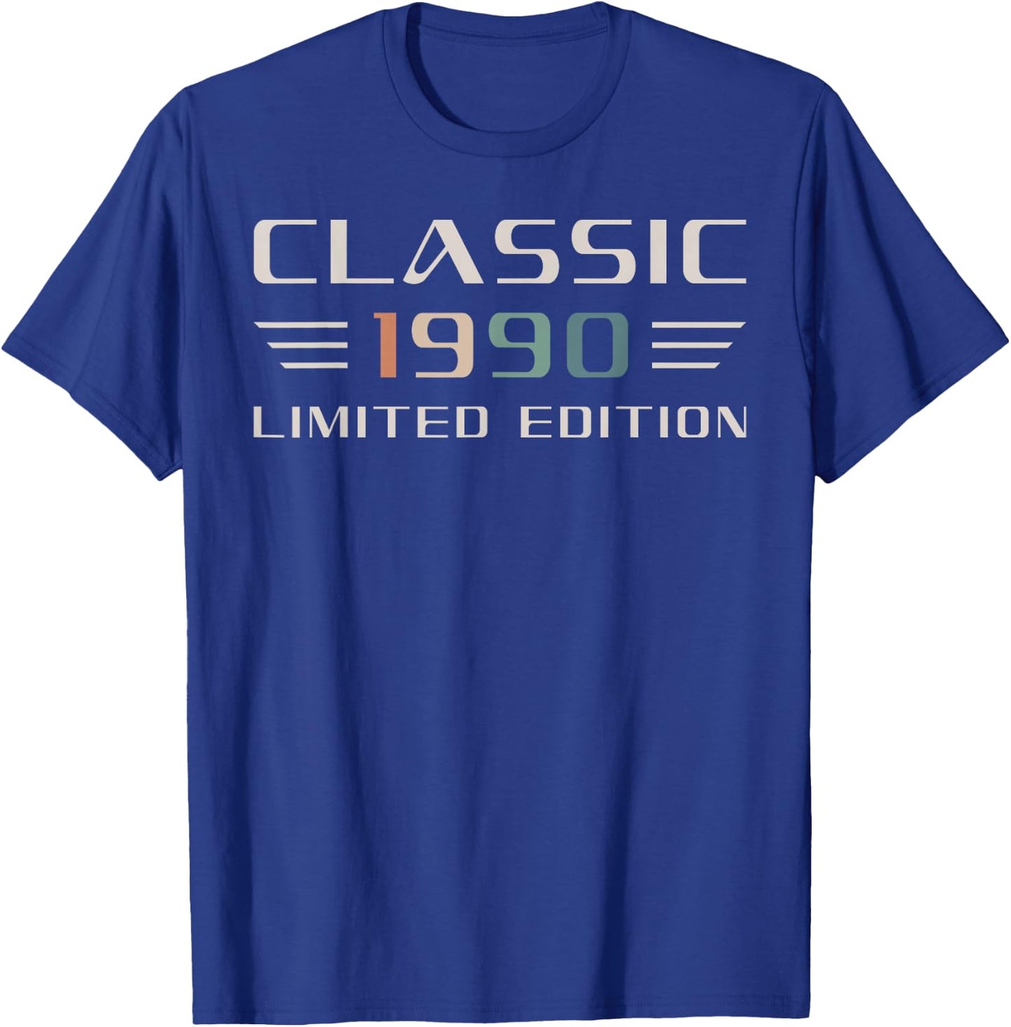 Classic 1990 Limited Edition 35th Birthday Classic Car T-Shirt - T-Shirt | Royal