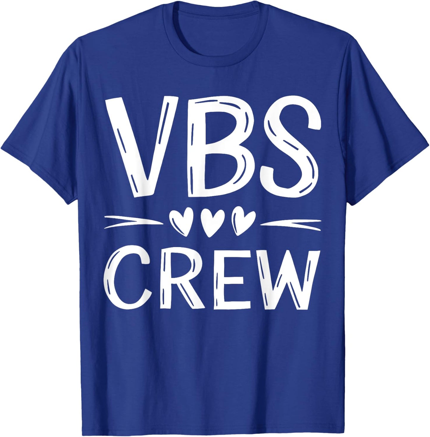 VBS Crew Faith-Based Gathering Sunday School Teacher Women Kids T-Shirt - T-Shirt | Royal