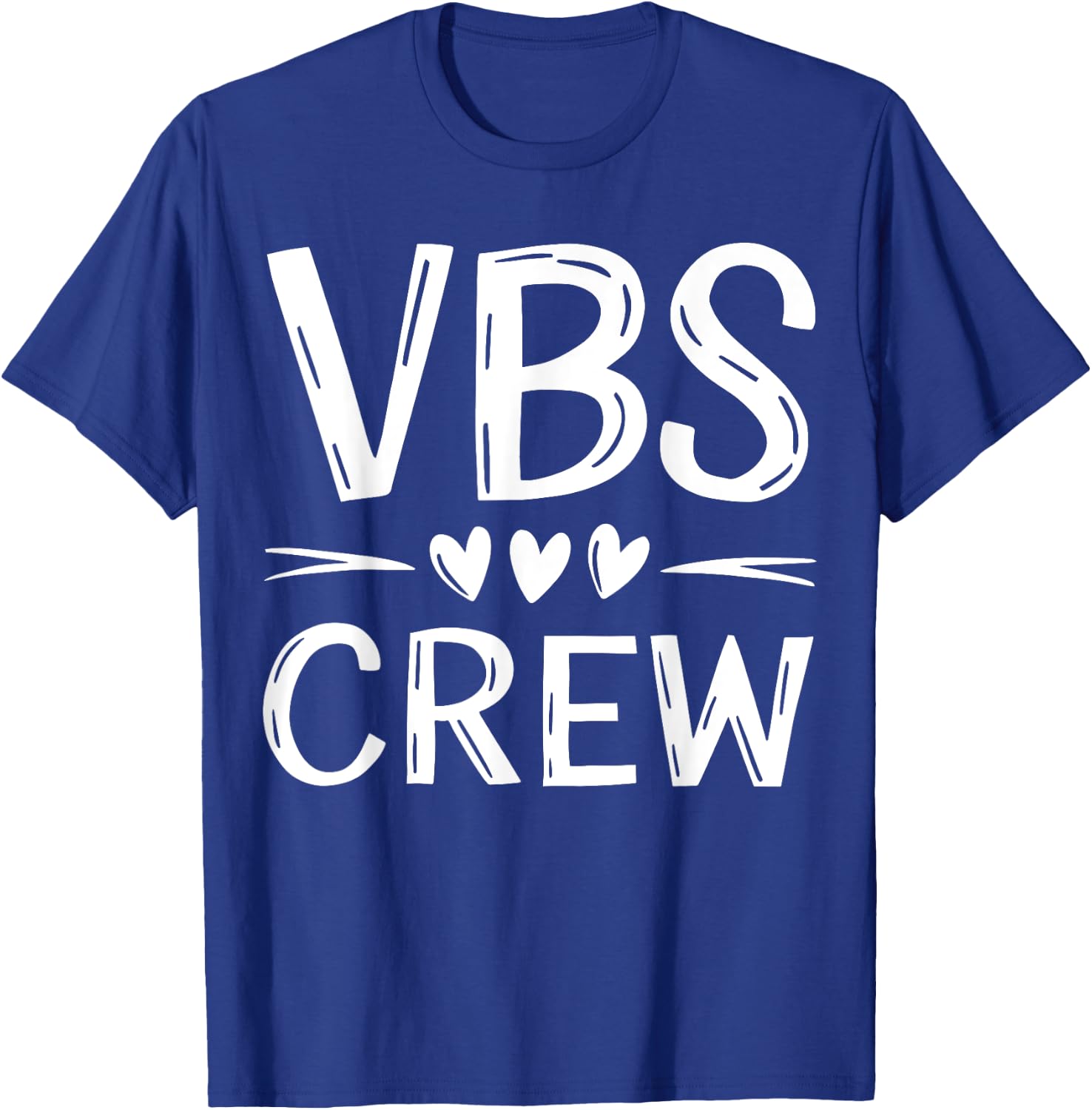 VBS Crew Faith-Based Gathering Sunday School Teacher Women Kids T-Shirt - T-Shirt | Royal