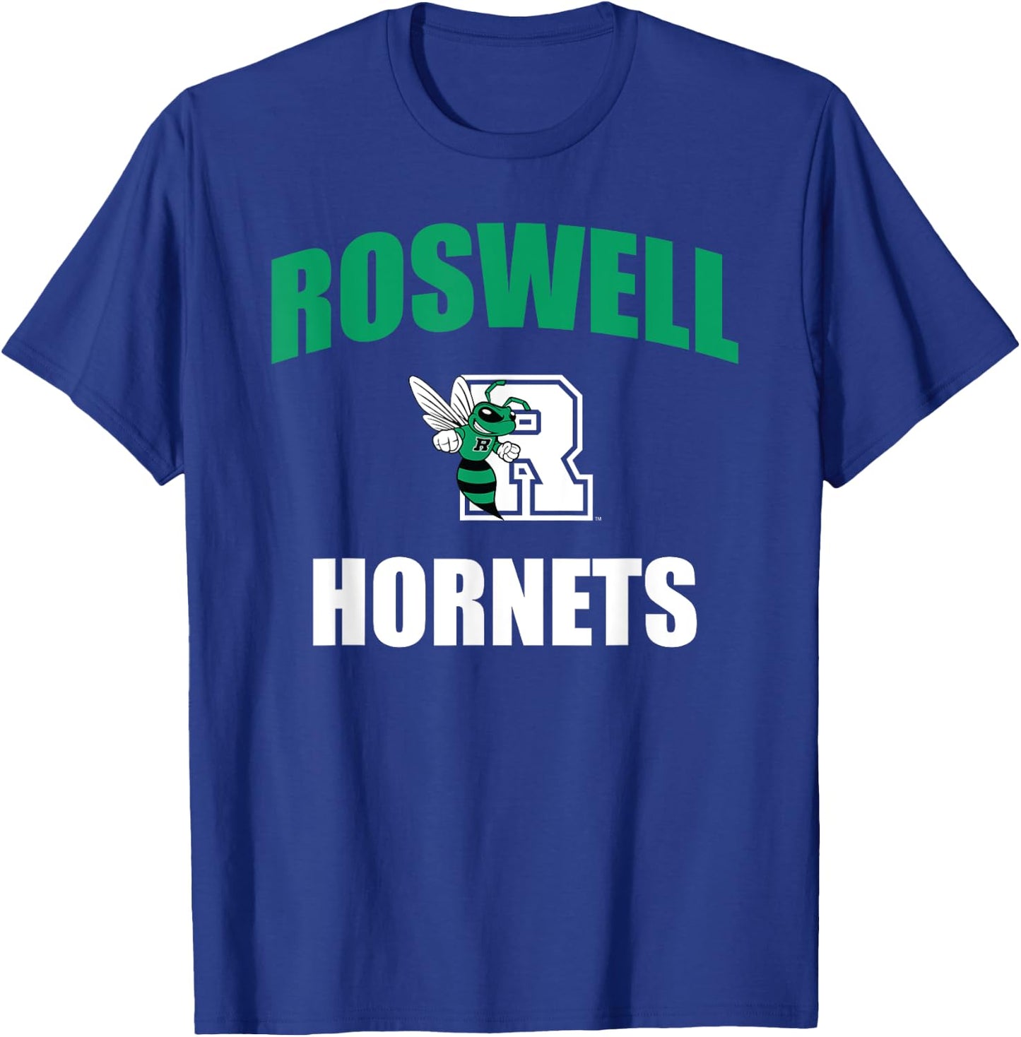 Roswell High School Hornets T-Shirt - T-Shirt | Royal