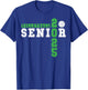 Volleyball Senior Night Volleyball Senior 2025 Graduation 17 T-Shirt - T-Shirt | Royal