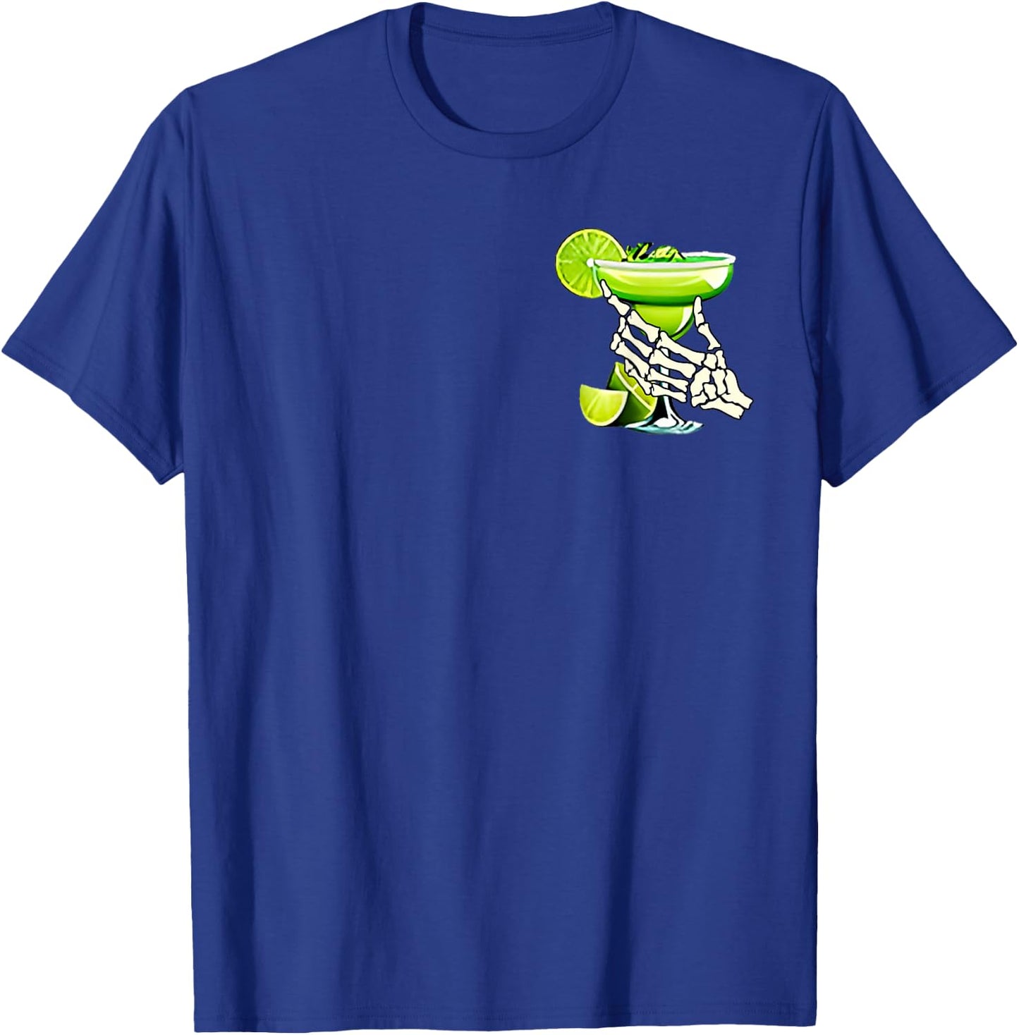 Chip Dippin Margartta Sippin Cinco De Mayo 2 sided T-Shirt - T-Shirt | Royal