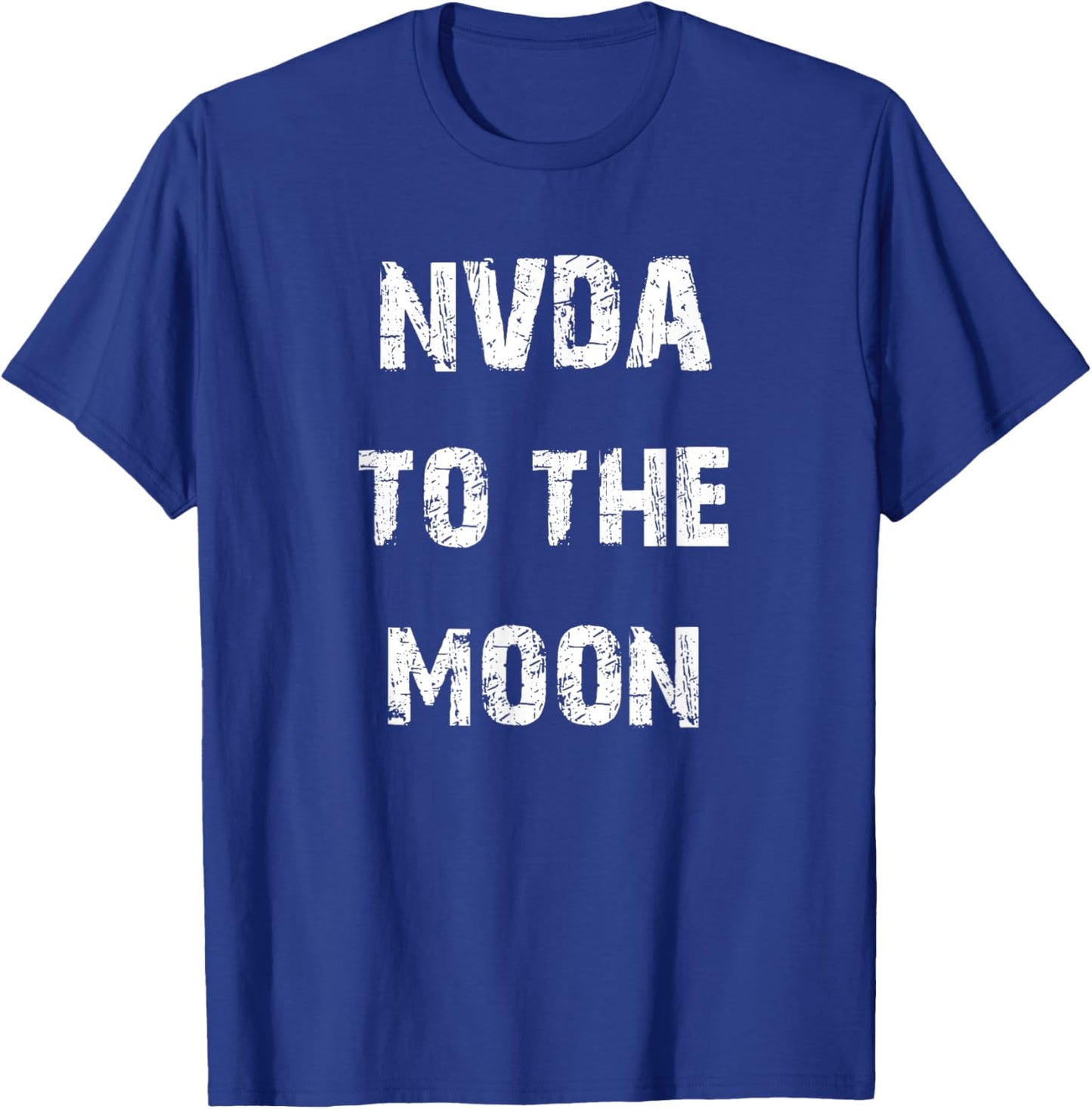 NVDA To The Moon T-Shirt - T-Shirt | Royal