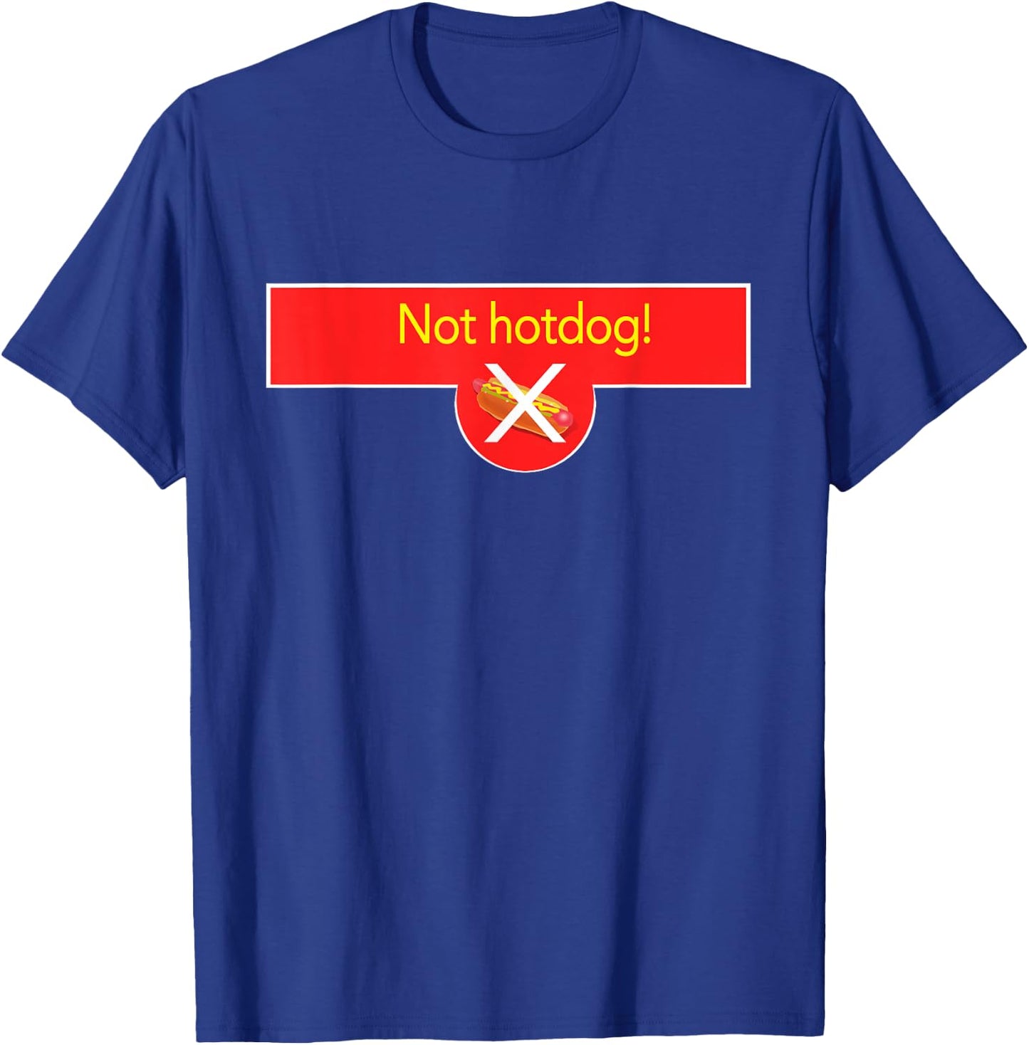 Not Hotdog Women T-Shirt - T-Shirt | Royal