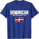Dominican Republic Flag Republica Dominicana Souvenir T-Shirt - T-Shirt | Royal