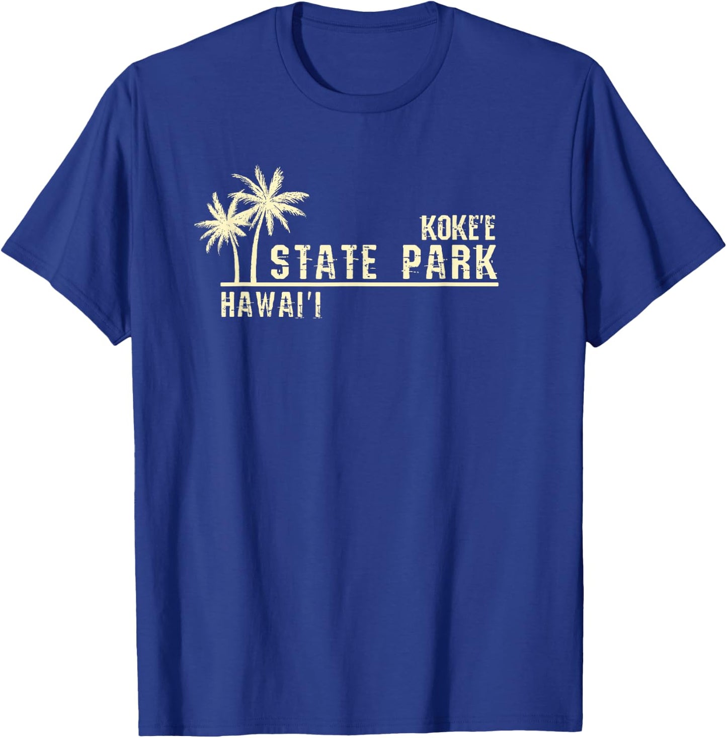 Hawaii Koke'e State Park T-Shirt - T-Shirt | Royal