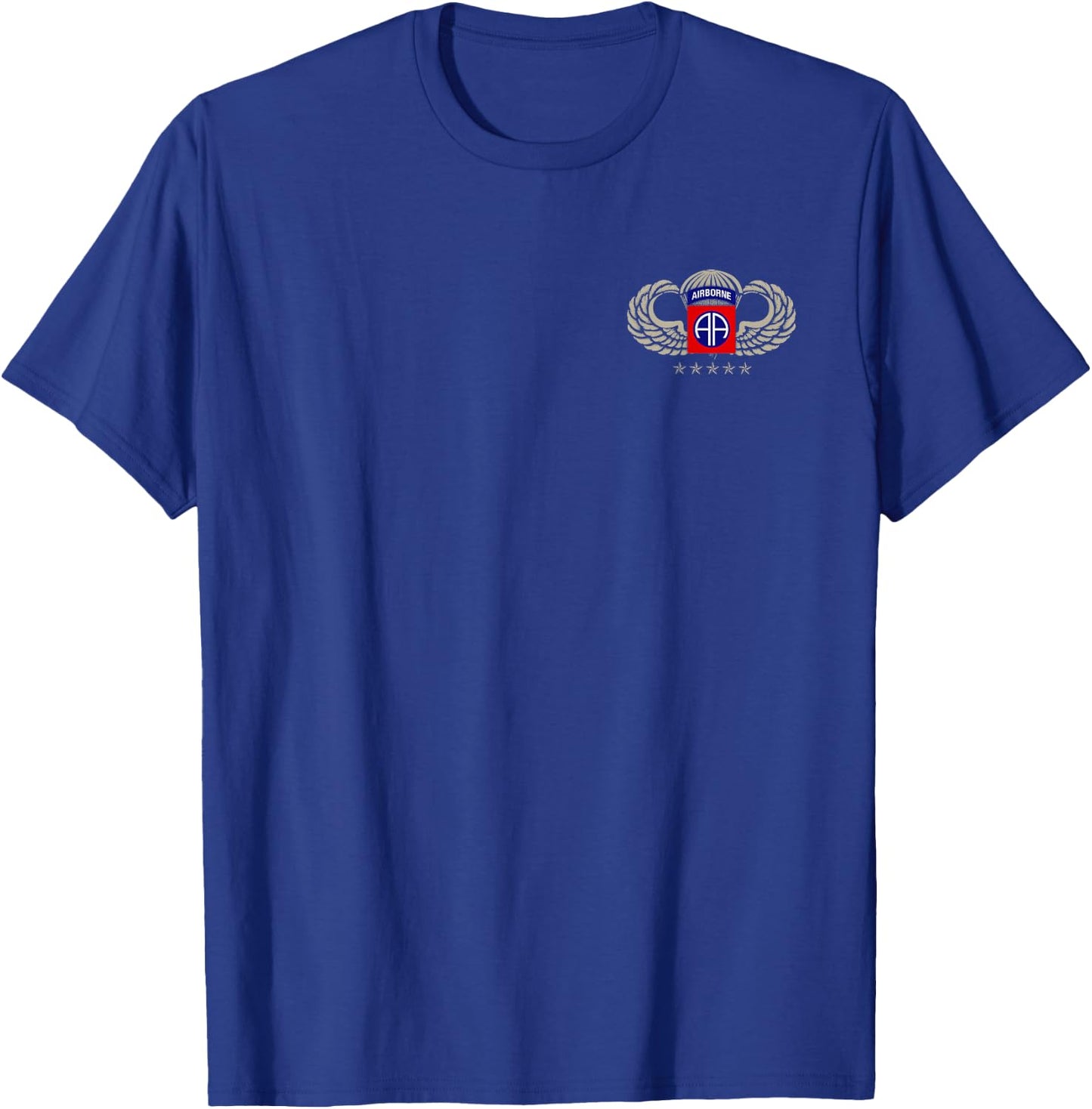 82nd Army Airborne Paratrooper Division Veterans Day T-Shirt - T-Shirt | Royal