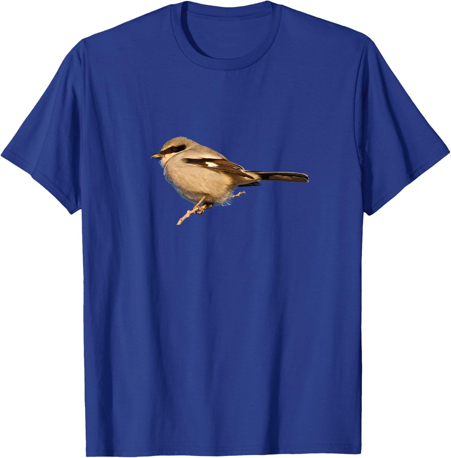 Loggerhead Shrike Shirt Bird Watcher Song Bird Butcherbird T-Shirt - T-Shirt | Royal