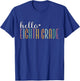 Hello Eighth Grade, Cute 8th Grade Team Students Teachers Men Women Girls Kids T-Shirt - T-Shirt | Royal