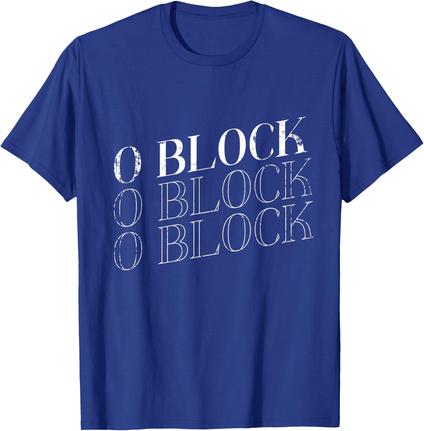 Chiraq Chicago Drill Music O Block T-Shirt - T-Shirt | Royal