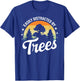Easily Distracted By Trees women & Kids Retro Vintage Arborist Tree Lover Black Small T-Shirt - T-Shirt | Royal