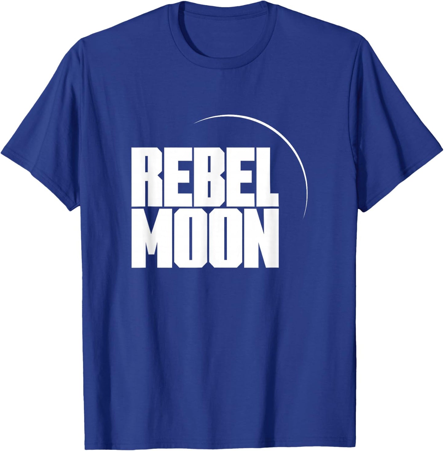 Rebel Moon White Text Movie Logo T-Shirt - T-Shirt | Royal