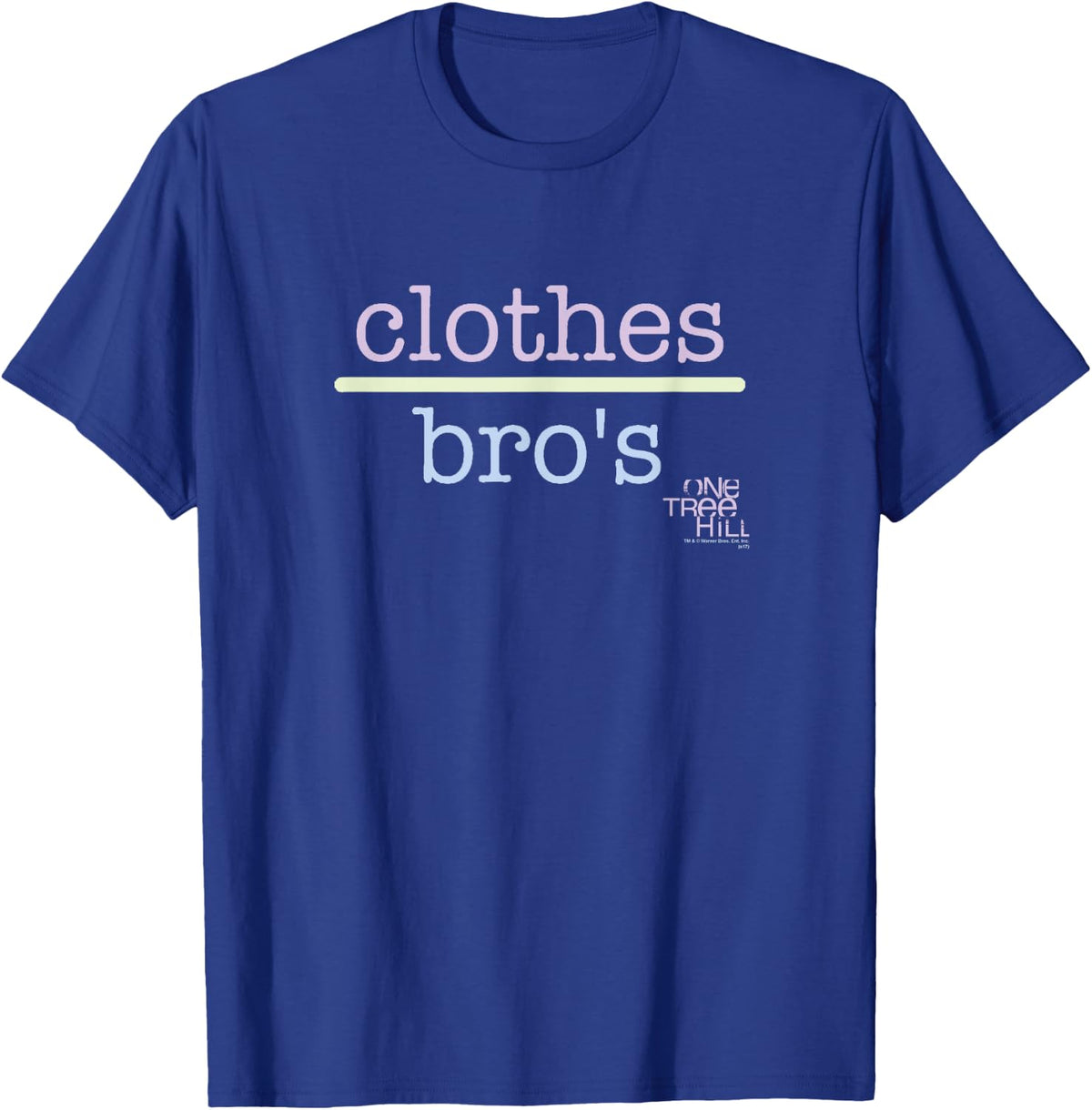 Popfunk One Tree Hill Clothes Over Bros T-Shirt - T-Shirt | Royal