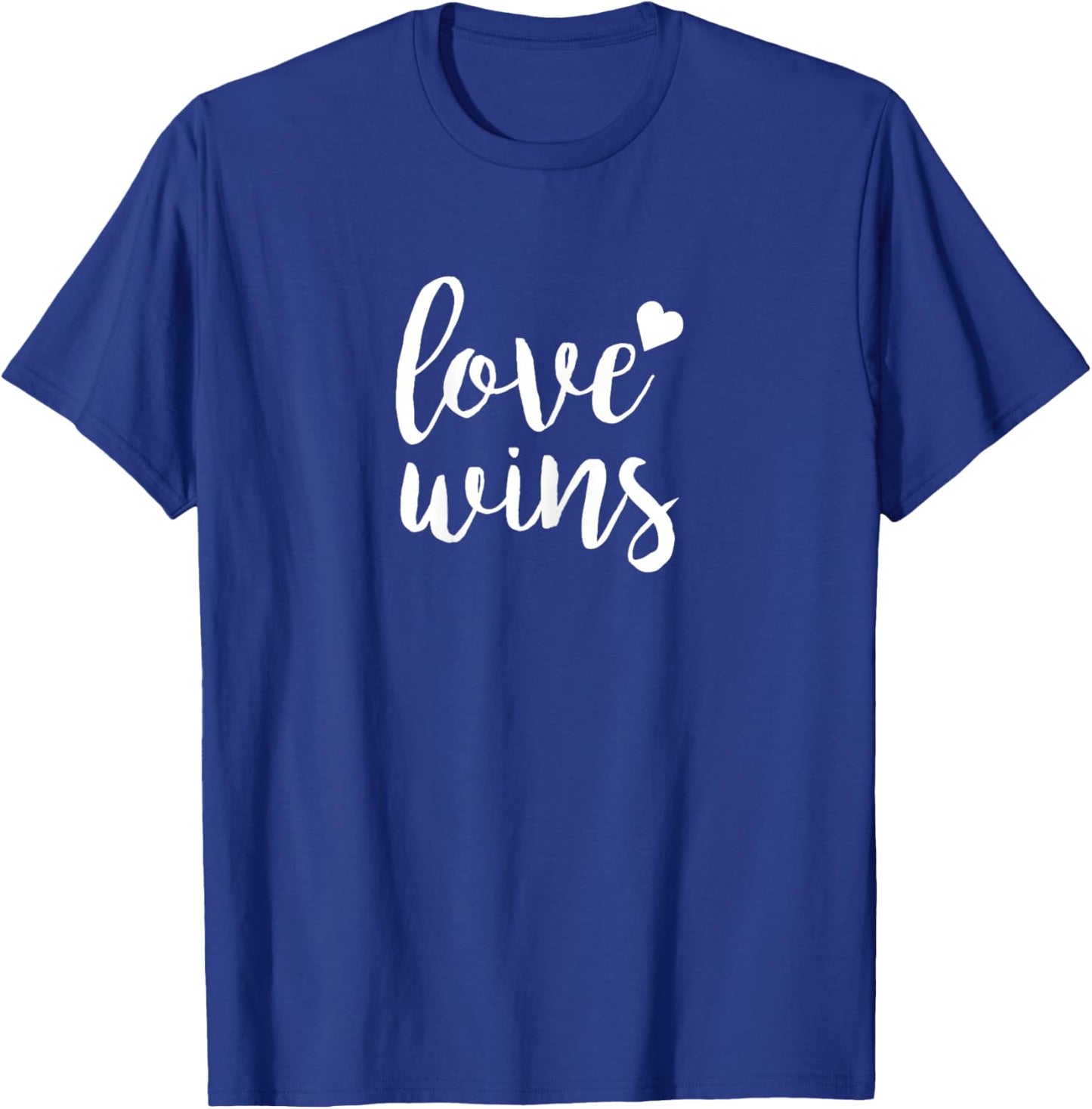 Love Wins Shirt T-Shirt - T-Shirt | Royal