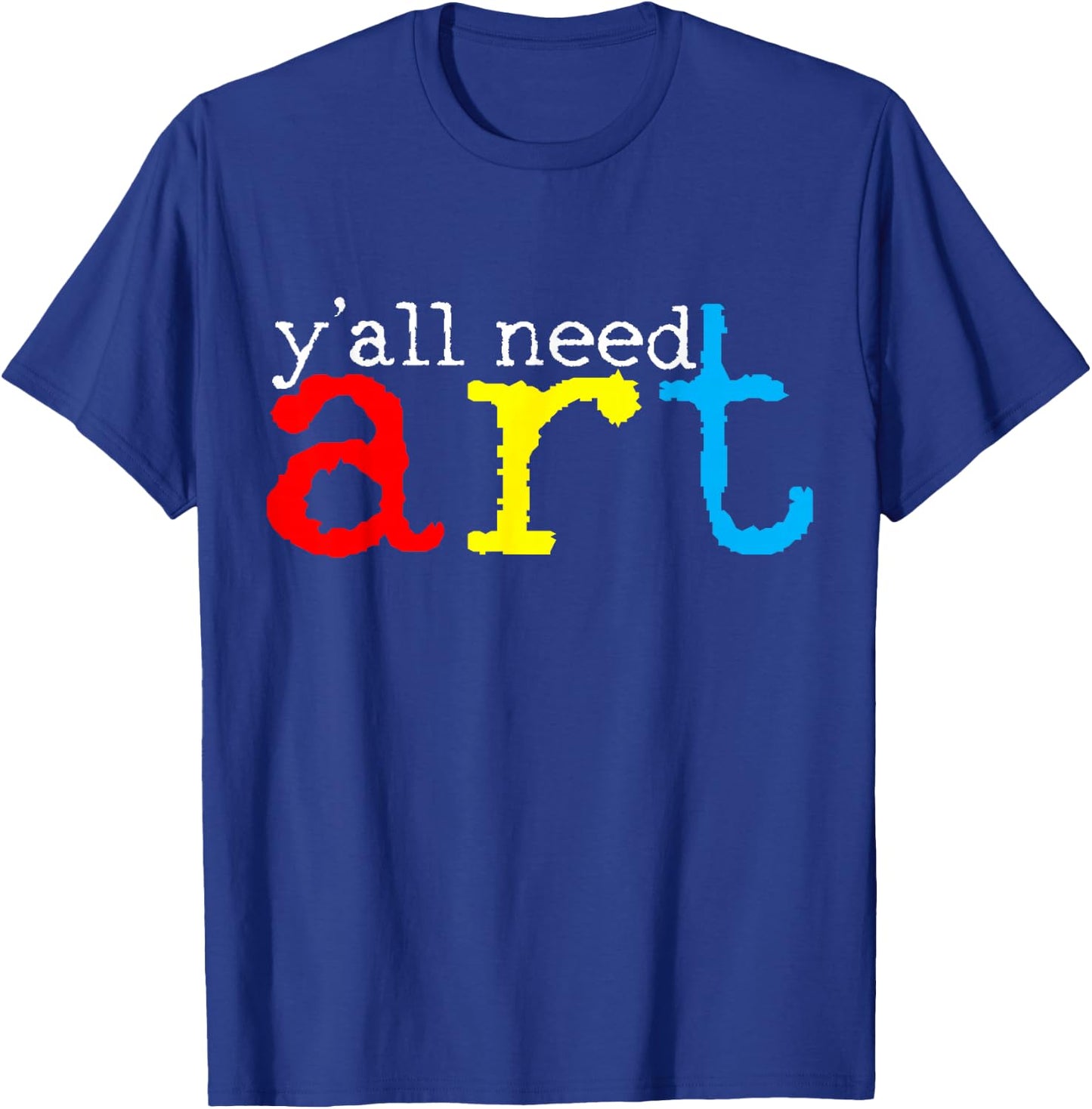 Art Teacher Artists Gift T-Shirt - T-Shirt | Royal