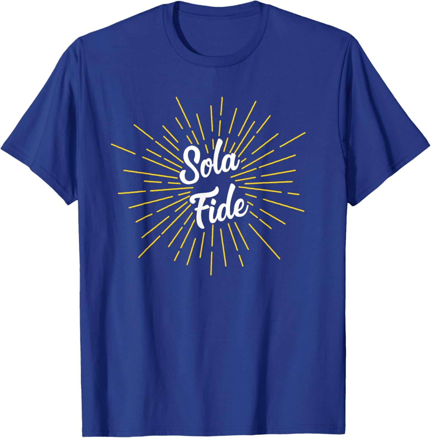 Sola Fide Shirt T-Shirt - T-Shirt | Royal