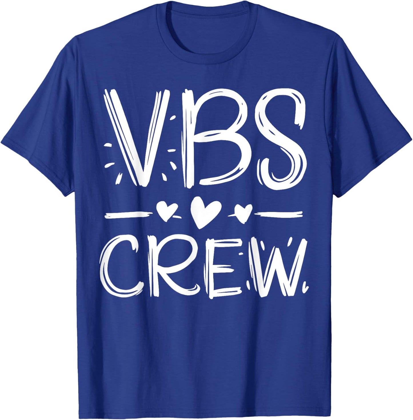 VBS Crew Faith-Based Gathering Sunday School Teacher Women Girls Kids T-Shirt - T-Shirt | Royal