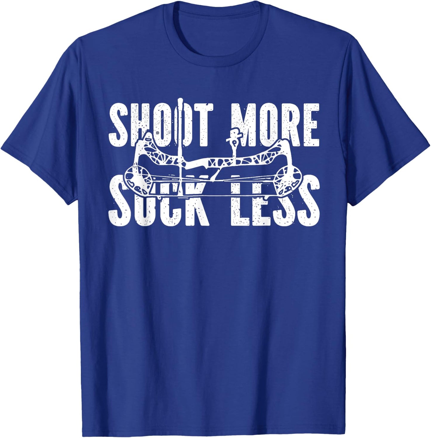 Shoot More Suck Less Hunter Funny Dad Husband T-Shirt - T-Shirt | Royal